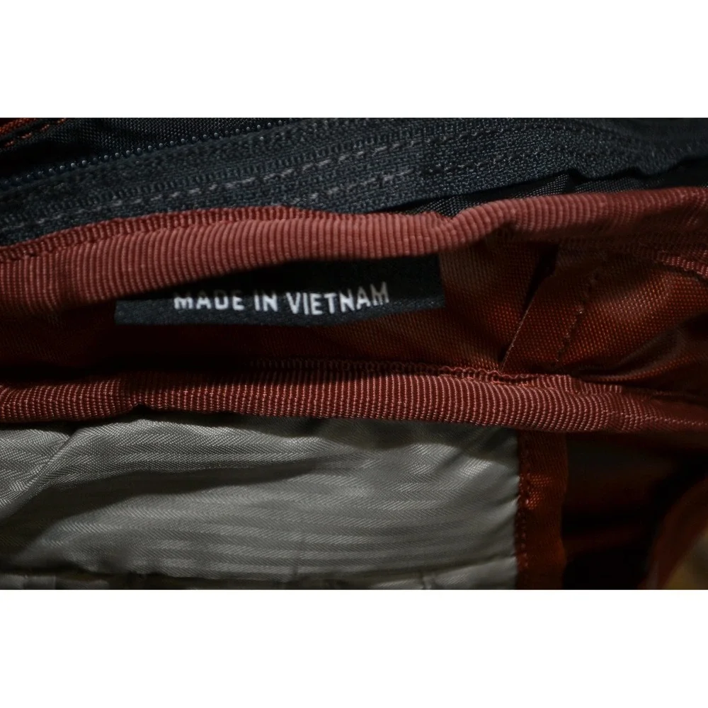 Osprey Brown Meridian Backpack Soft Case Laptop Travel Daypack Men Women